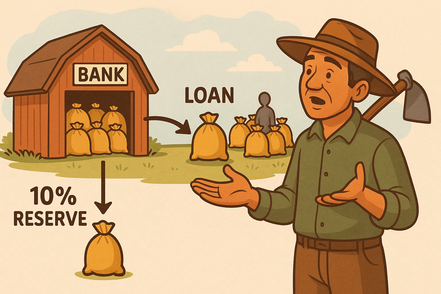 fractional reserve banking indonesia